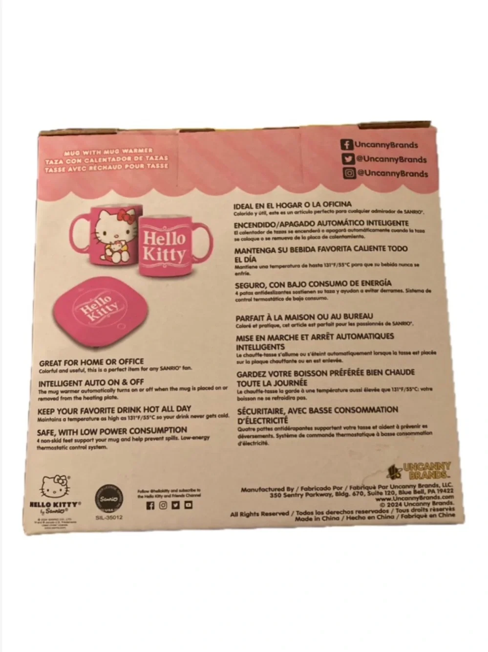 Hello Kitty Mug and Mug Warmer